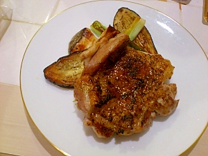 チキンのスパイス焼き