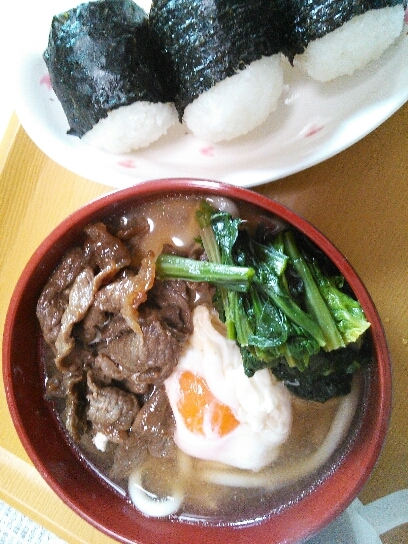 簡単♪めぐ家の肉うどん♪♪