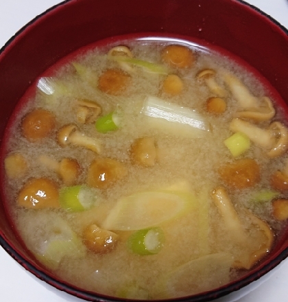 なめこのお味噌汁♫