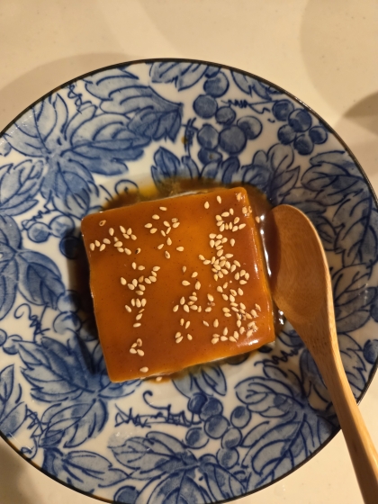 味噌ごまだれ冷奴、温奴