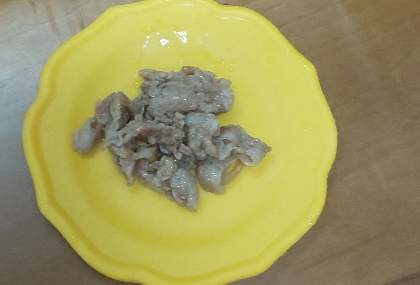 豚肉の甘辛炒め
