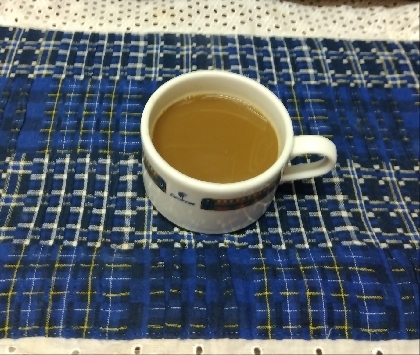 夢シニアちゃん
おはようございます
きな粉で栄養満点コーヒーですネ