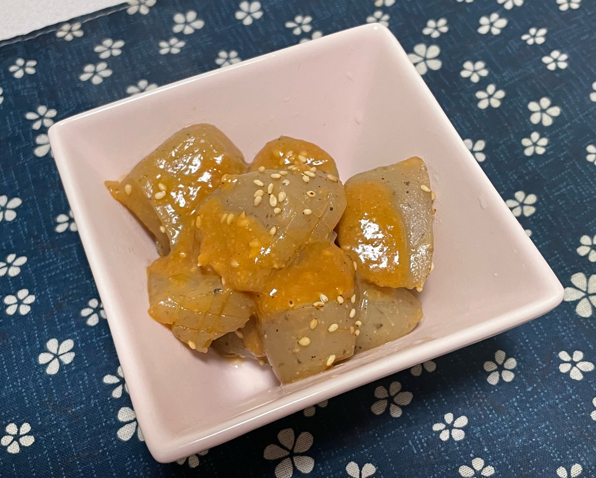 みそ田楽風♪こんにゃくの味噌炒め