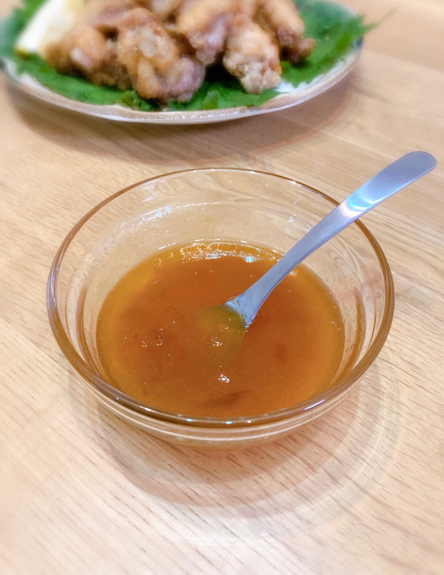 梅ジャムで簡単☆爽やかドレッシング♪