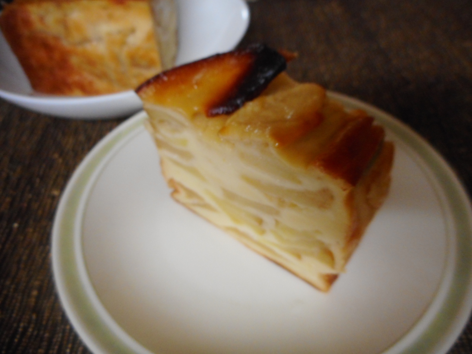 リンゴとヨーグルトのガトーインビジブル レシピ 作り方 By Mococo05 楽天レシピ