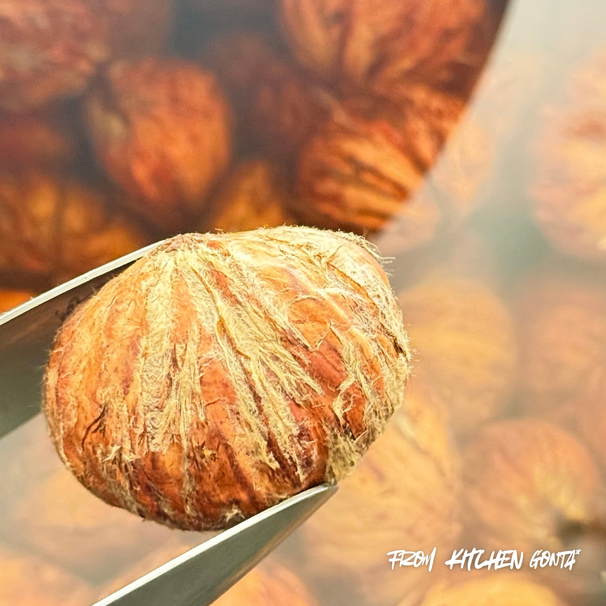 秋の手仕事★栗の鬼皮の剥き方