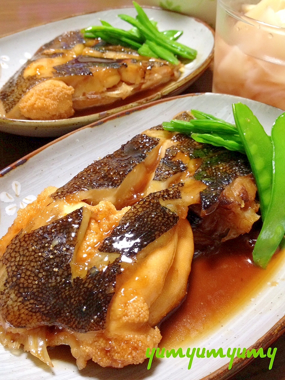 かれいの煮付けです ほかほか白飯 おかわりしてねw レシピ 作り方 By ゆんゆんゅん 楽天レシピ
