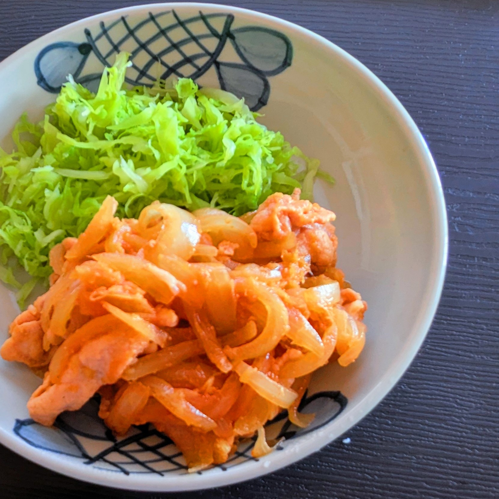 豚ロース肉の生姜焼き