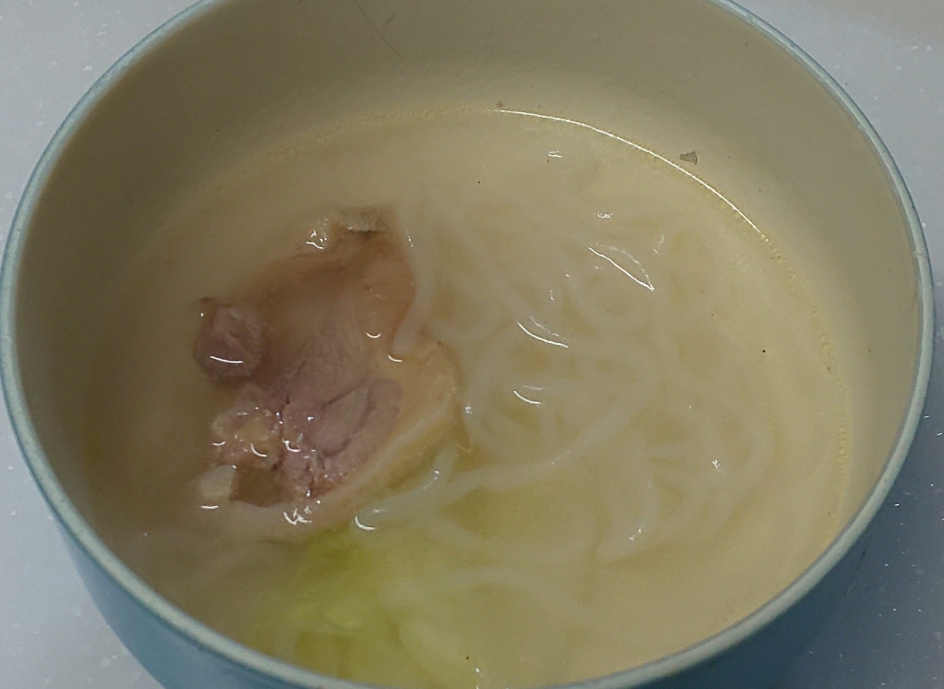 親鶏としたらきの中華スープ(^ー^)