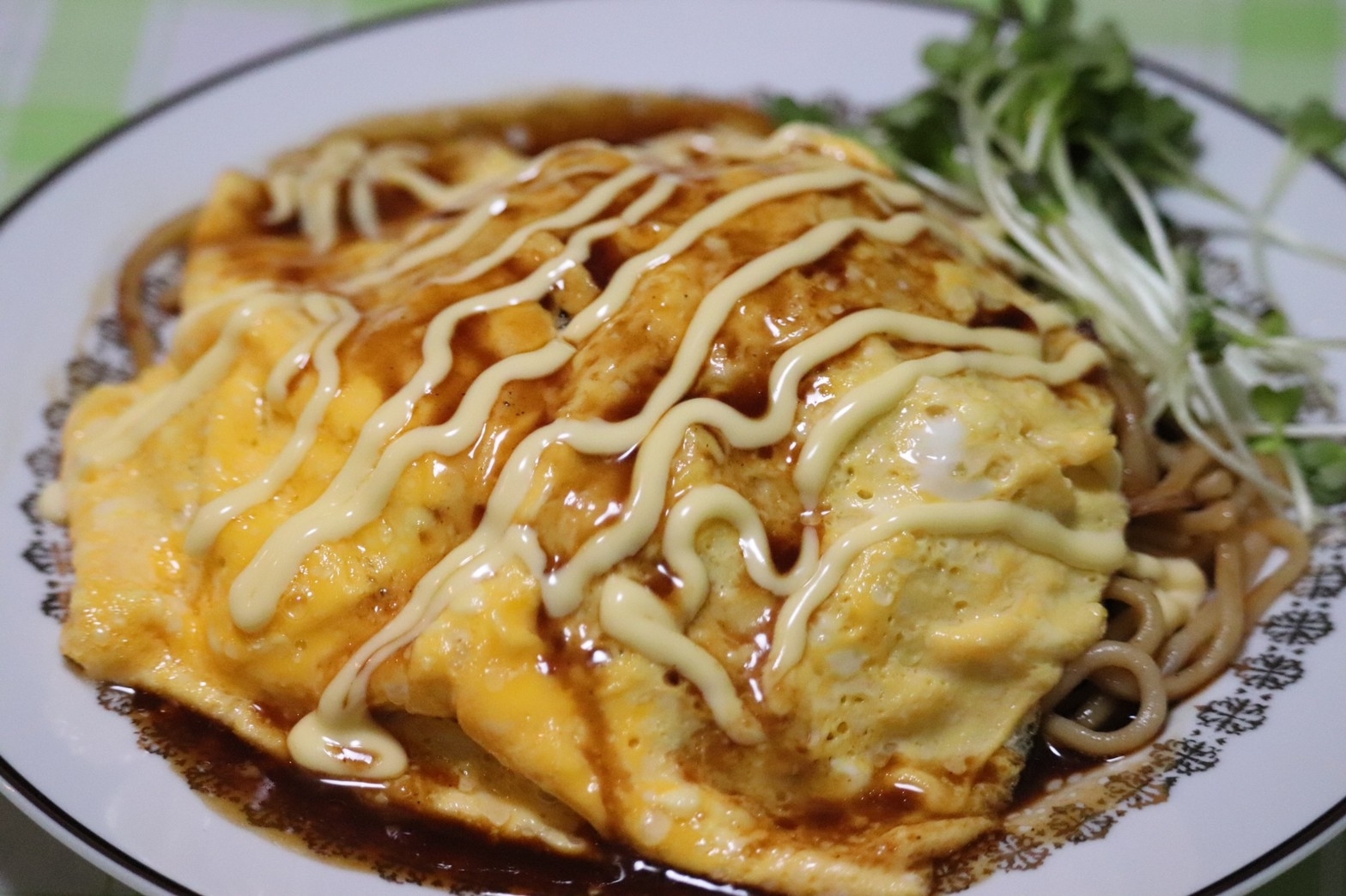 ちゃんぽん麺アレンジ!オムそば