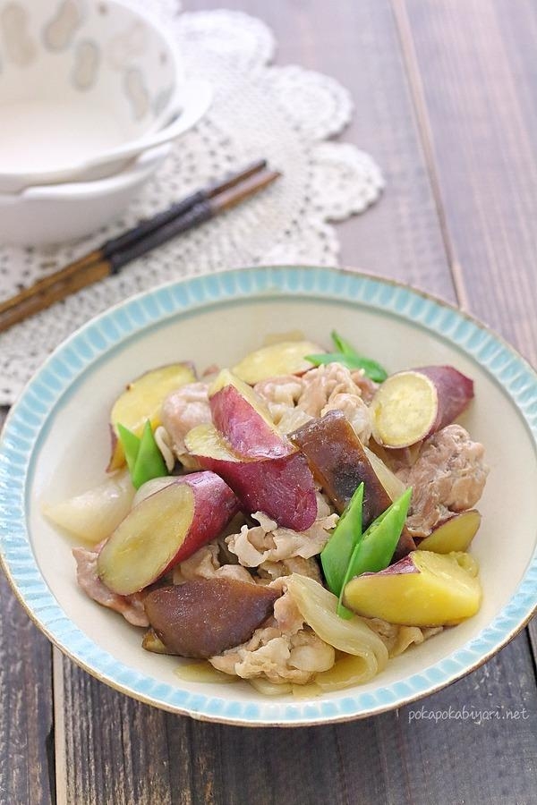 豚肉とさつまいもの煮物