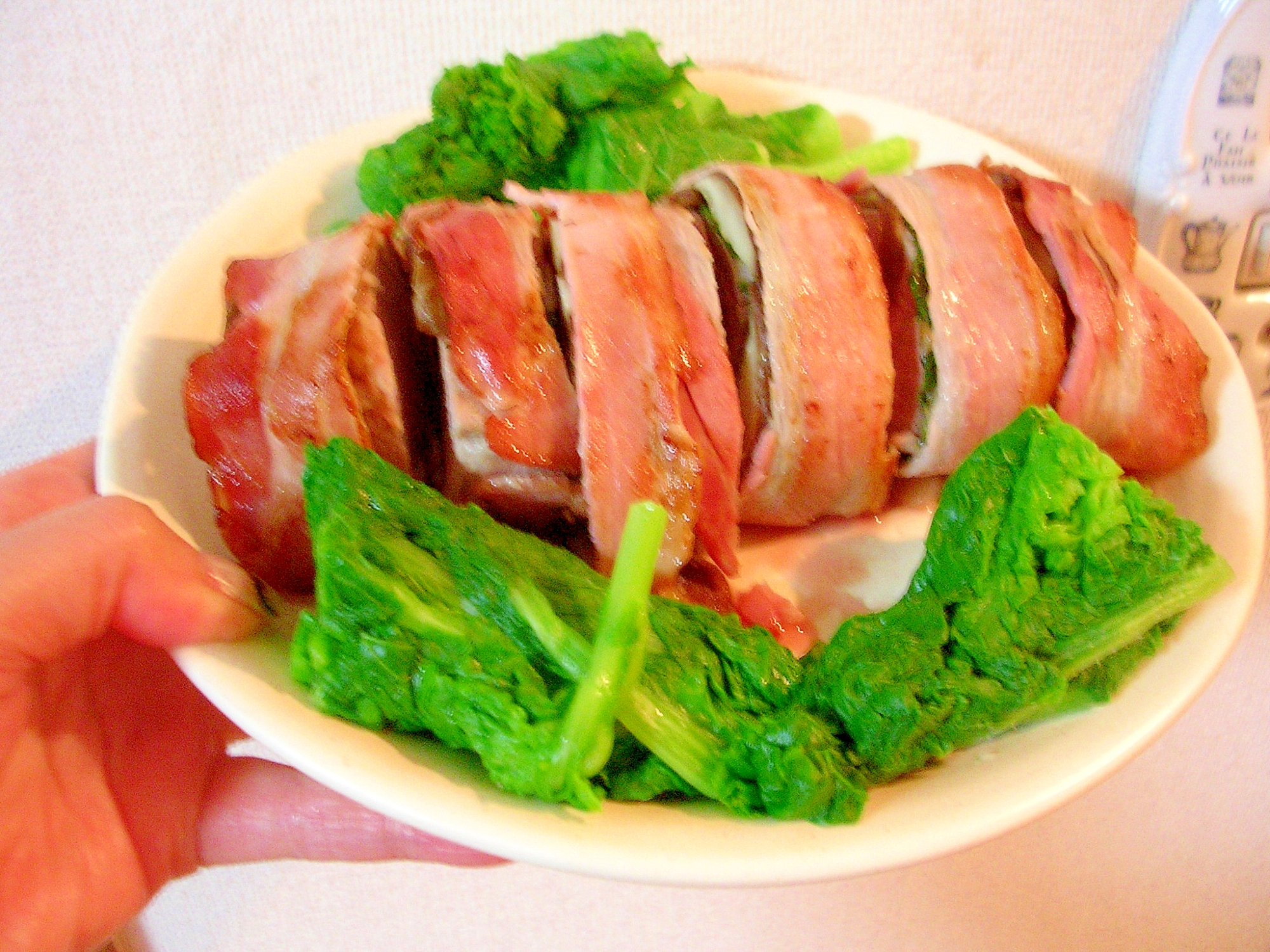 豚ヒレ肉のベーコン巻き