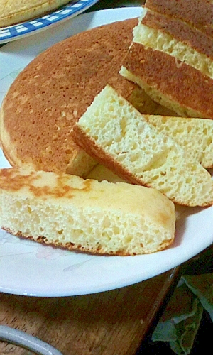 ふつうのホットケーキ レシピ 作り方 By さけみりん1号 楽天レシピ