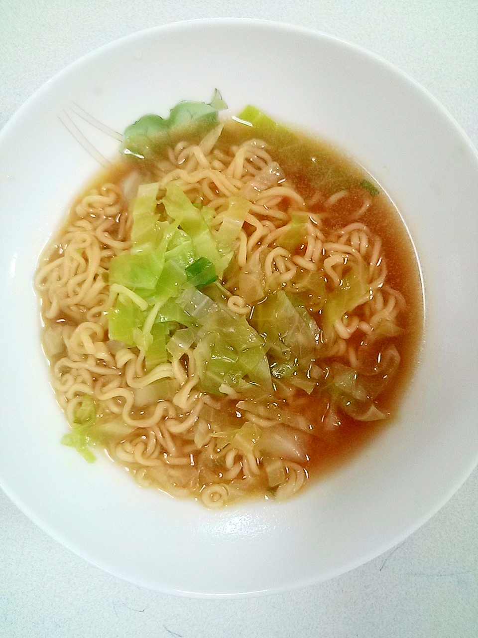 キャベツ☆わけぎ☆味噌ラーメン