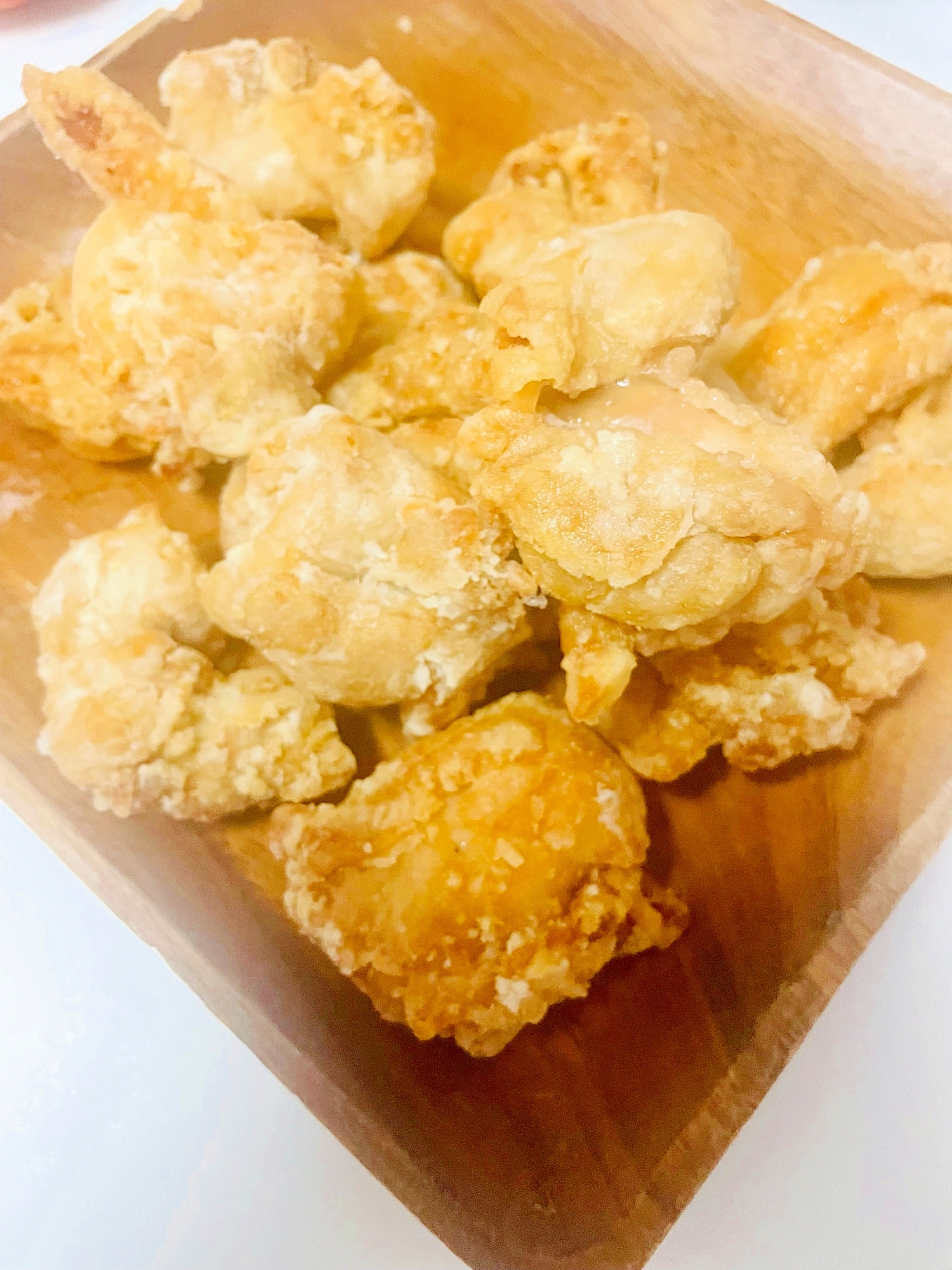オイスターソースで鶏の唐揚げ