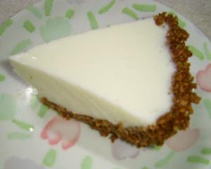 自家製クリームチーズで　簡単レアチーズケーキ