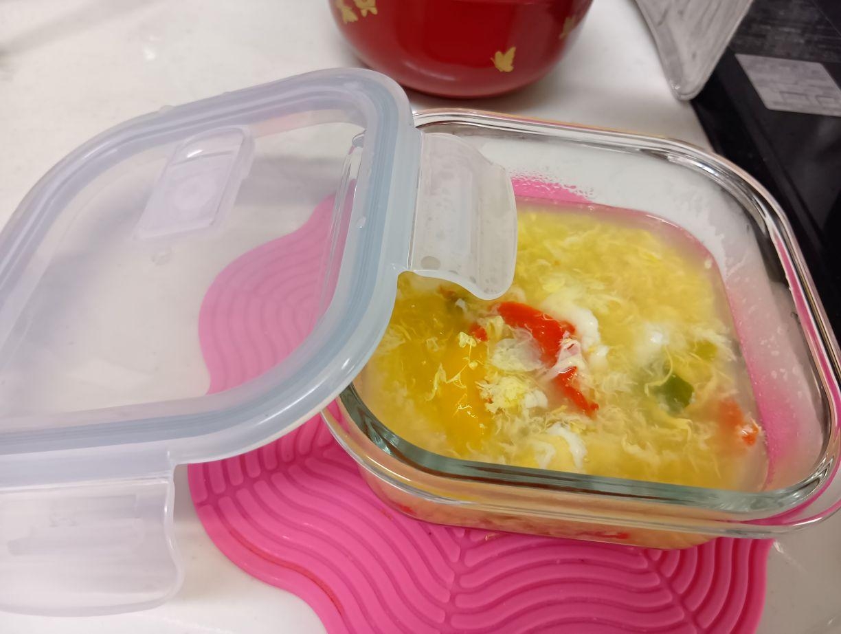 パプリカの卵スープ