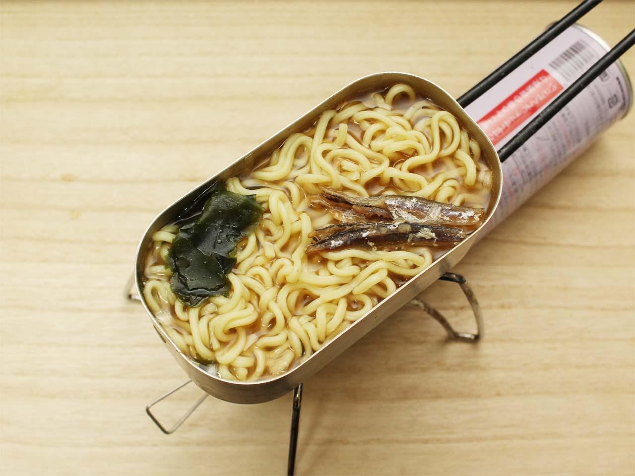 【登山対応】「煮干したっぷり時短ラーメン」