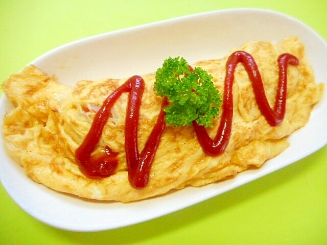 ミートボールと新玉ねぎのオムレツ レシピ・作り方 by mint✩（返レポ