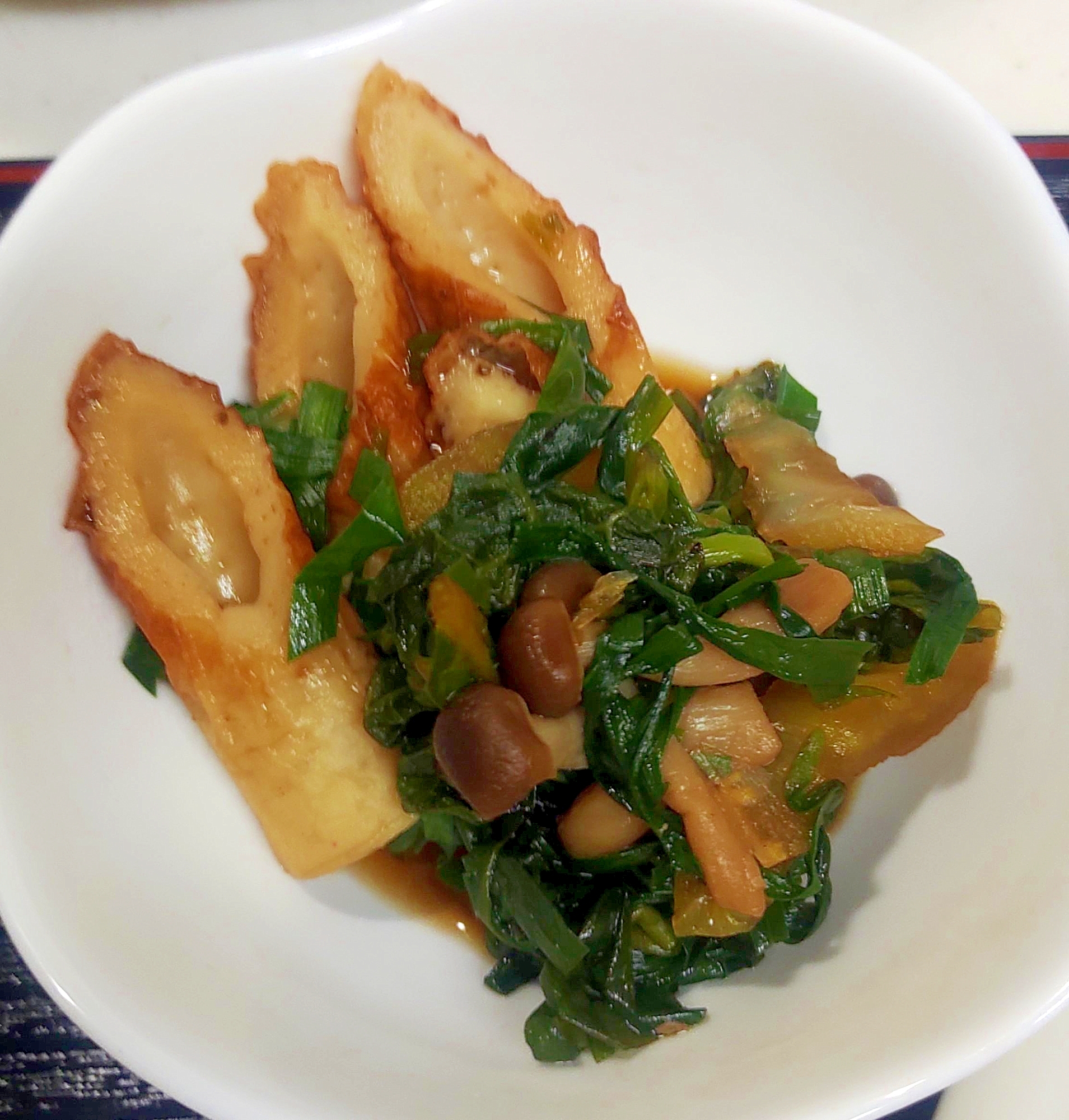 ちくわとしめじ煮