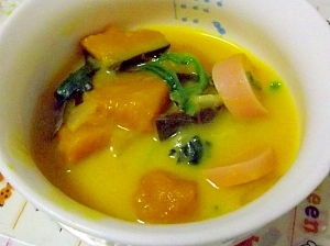 かぼちゃと魚肉ソーセージのクリームシチュー レシピ 作り方 By へんてこぽこりんママ 楽天レシピ かぼちゃと魚肉ソーセージのクリームシチュー レシピ 作り方 By へんてこぽこりんママ 楽天レシピ