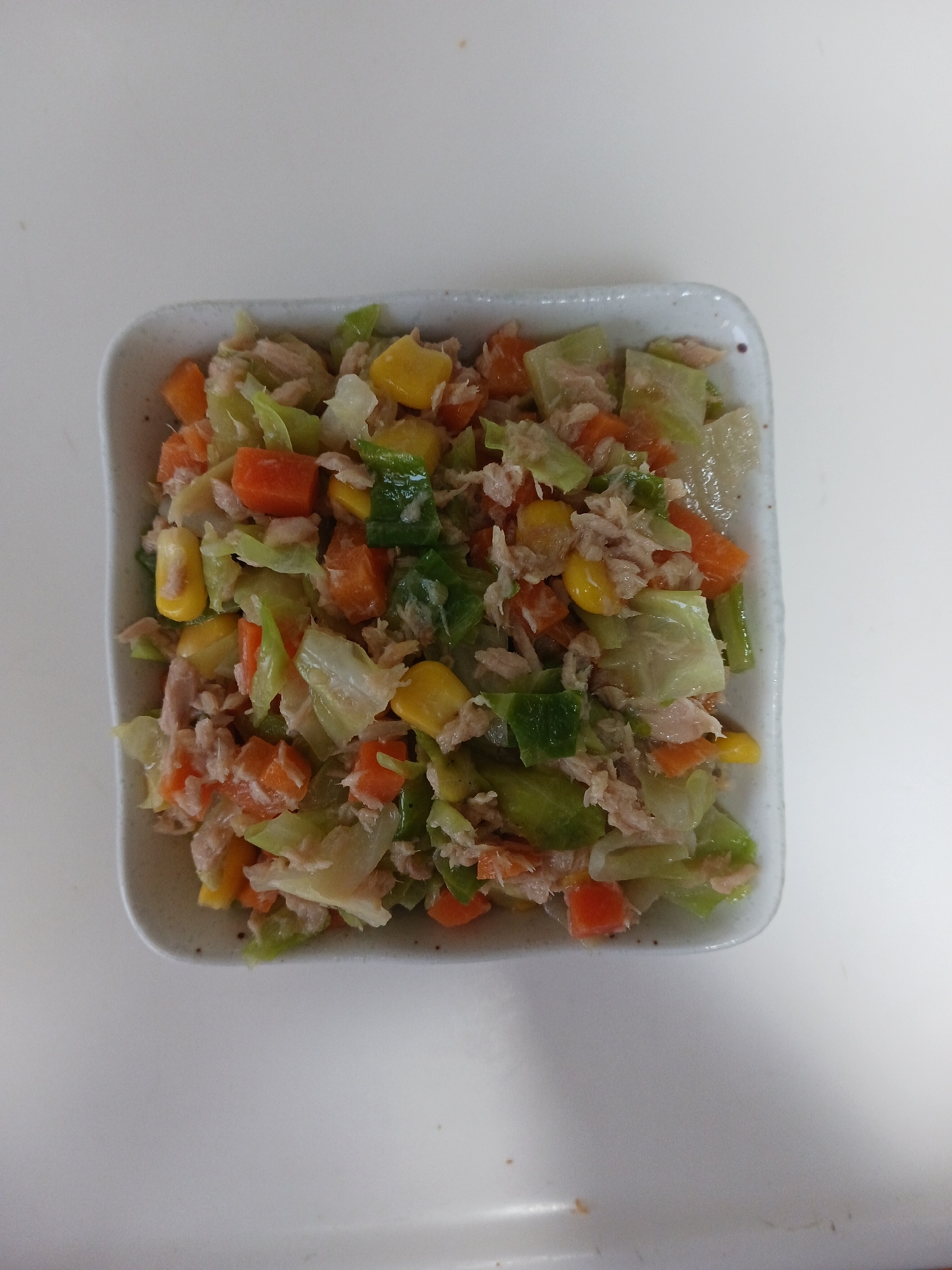 ツナの野菜サラダ
