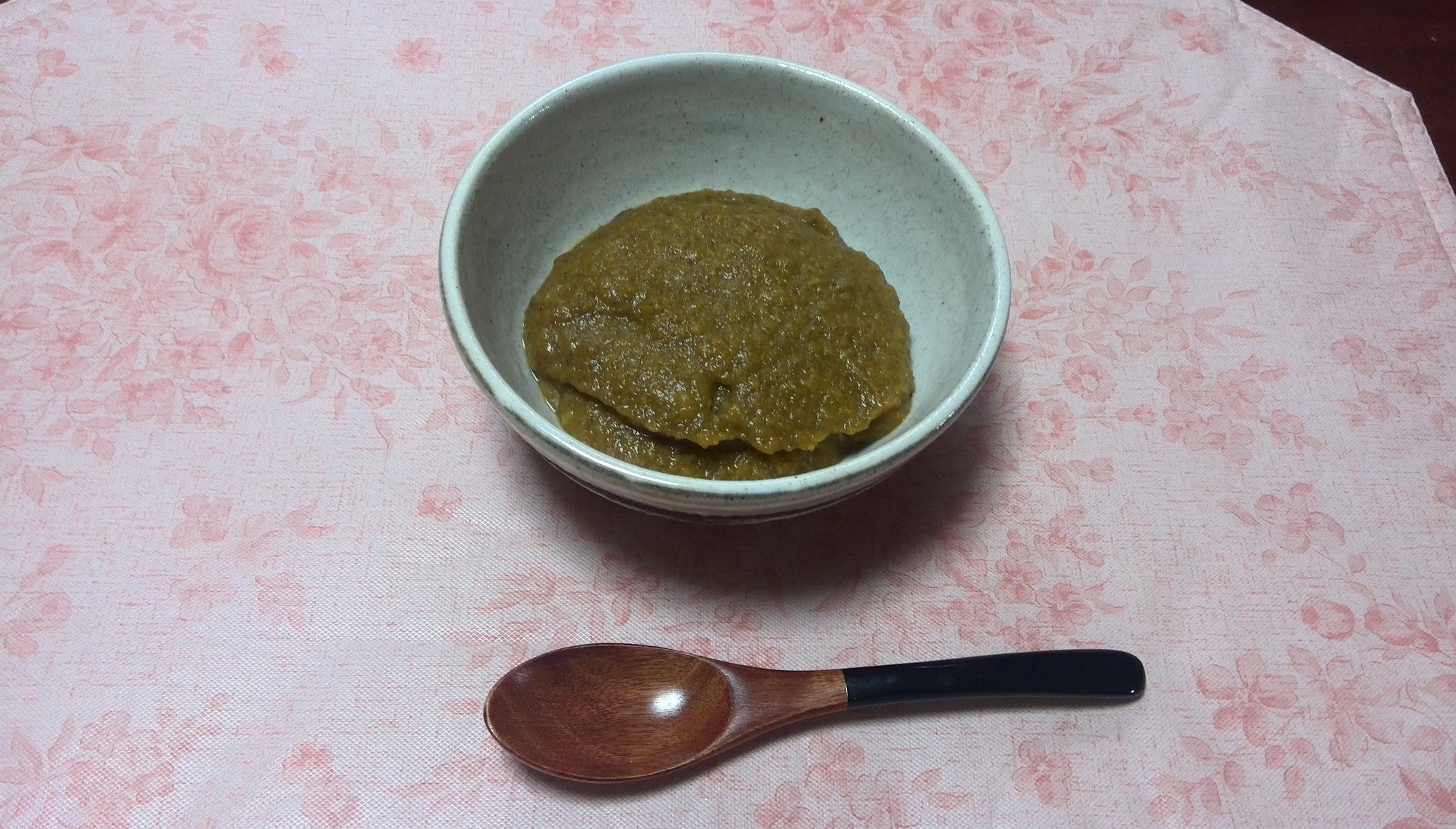 早煮昆布とトマトのグリーンカレー