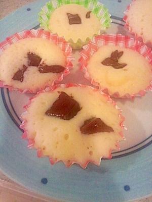 レンジで1 2分 簡単カップケーキ レシピ 作り方 By ひなv0v 楽天レシピ