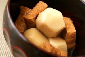 *めんつゆでらくらく♪里芋と厚揚げ煮*