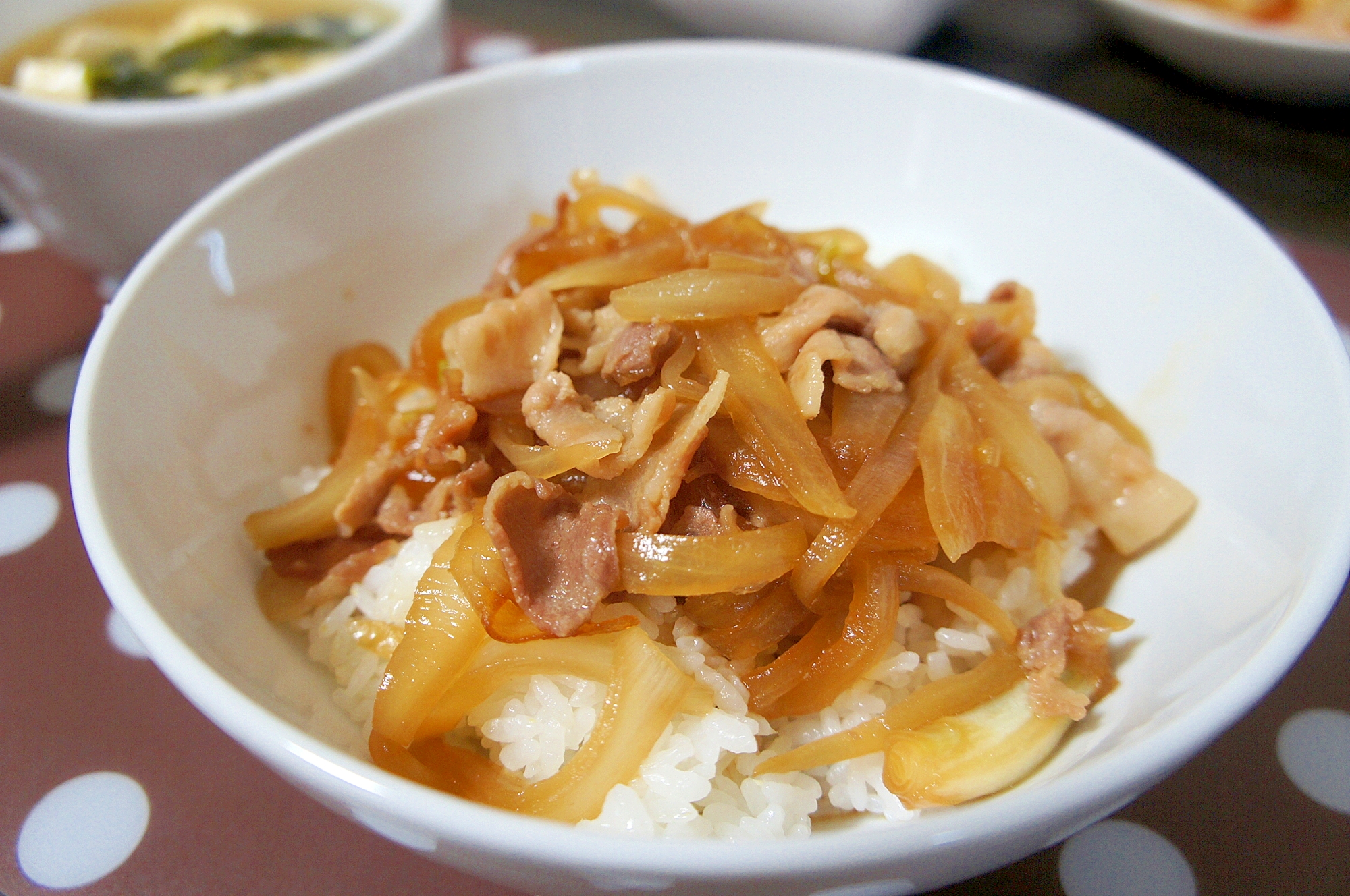 これだけ！？ほんとに簡単！豚丼！