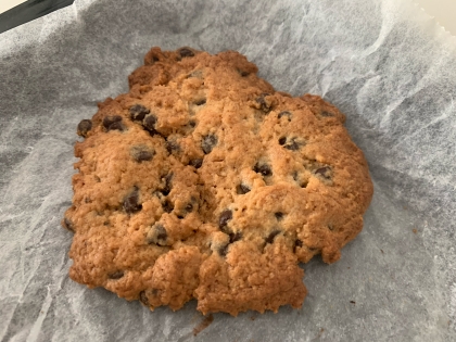 チョコチップクッキー作りました♪
型抜きが無かったので形がいびつですが…
美味しかったです！
素敵なレシピをありがとうございました♪