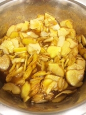 まるごと生姜シロップ 生姜のはちみつ漬け レシピ 作り方 By ひめやひめこ 楽天レシピ