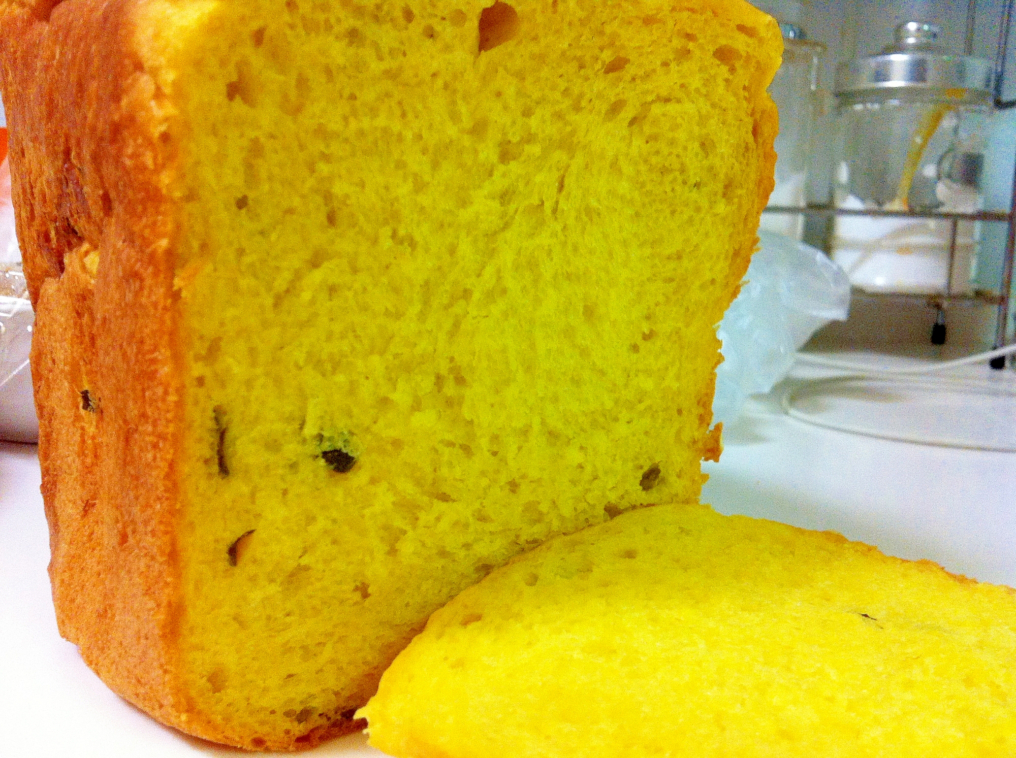 hbで簡単 ふわふわ 皮も丸ごとかぼちゃパン レシピ 作り方 By Cocoa Nana 楽天レシピ