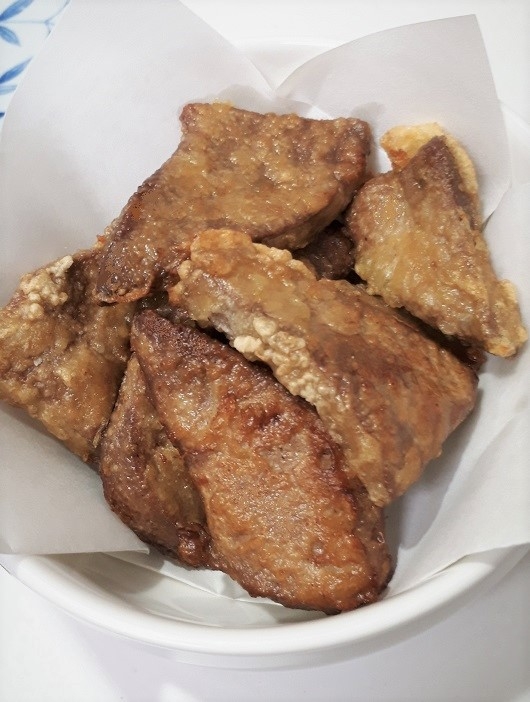 豚レバーのから揚げ
