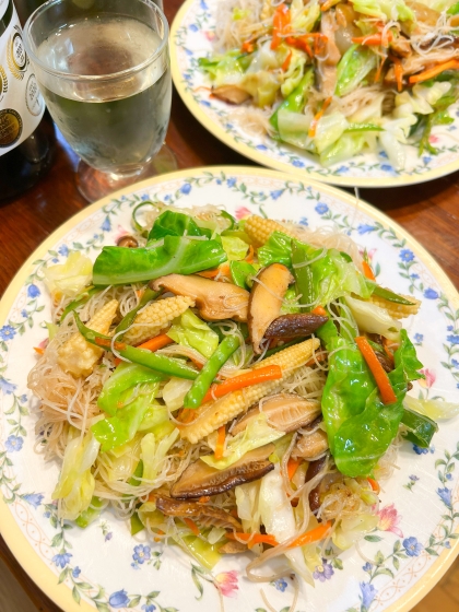 焼きビーフン♪