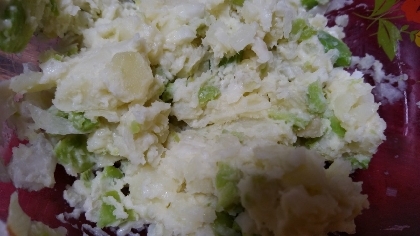 初夏の味を楽しもう♪空豆と新ジャガでポテトサラダ