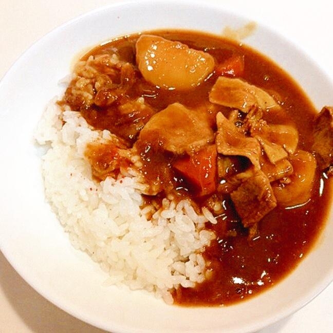 手間いらず☆圧力鍋で超時短カレー