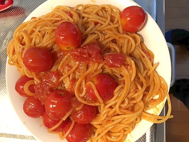 ダブルトマトソーススパゲッティ