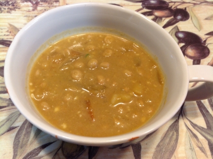 納豆カレースープ