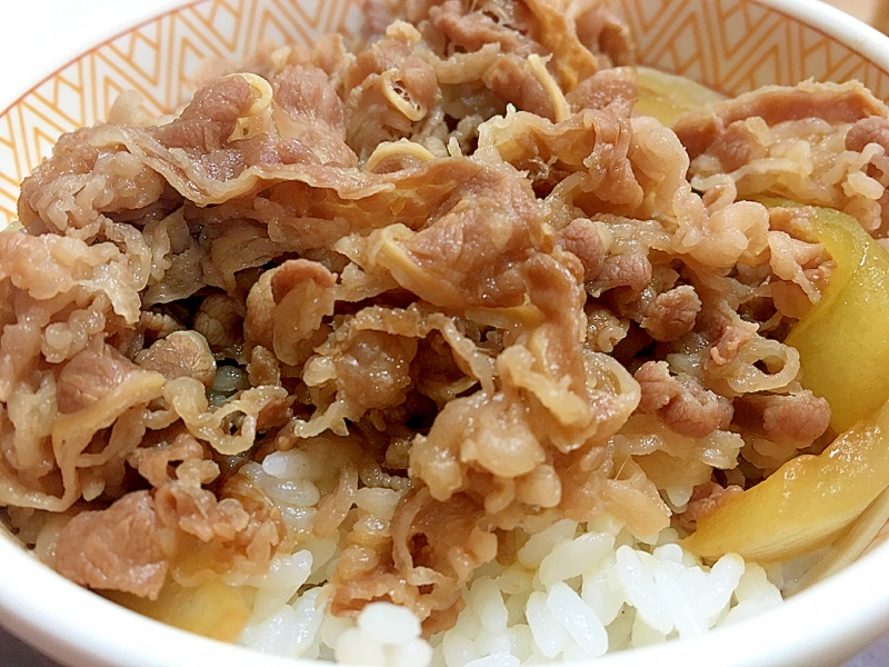 初めてでも簡単！牛丼