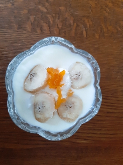 冷凍フルーツバナナヨーグルト