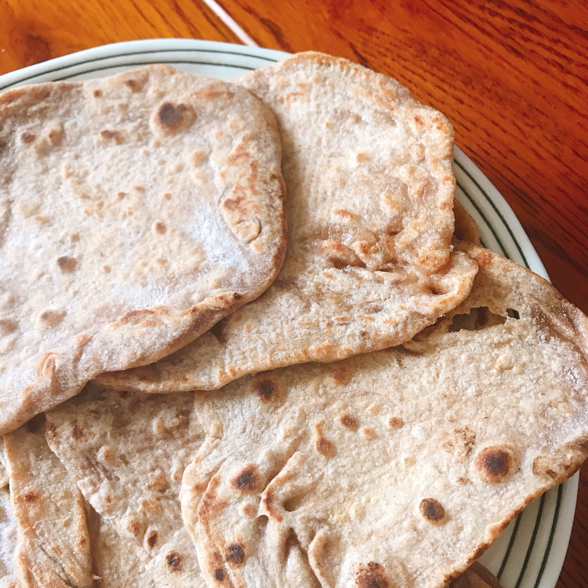 全粒粉のチャパティ レシピ 作り方 By ムッカリーナ 楽天レシピ