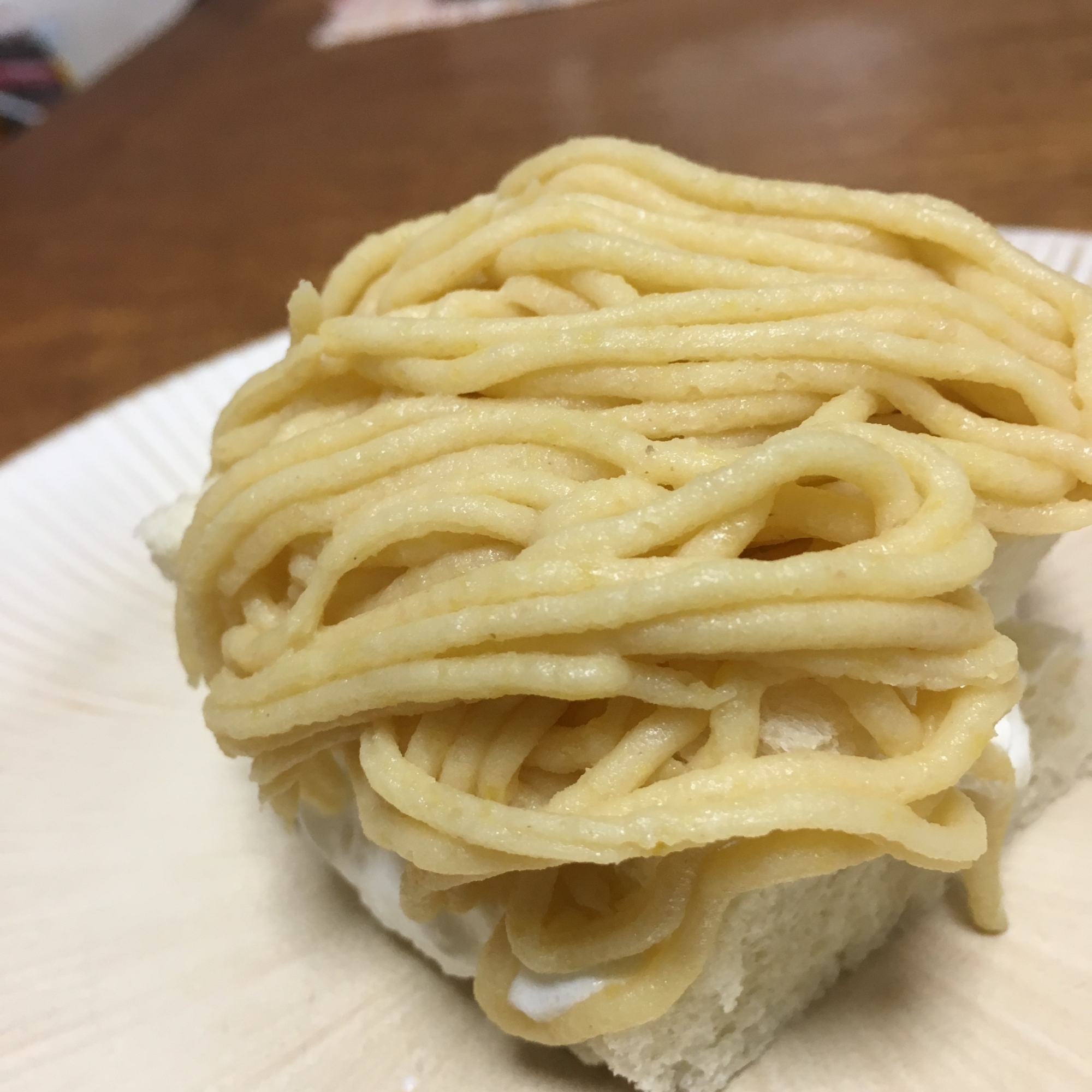 食パンで！本格モンブラン！