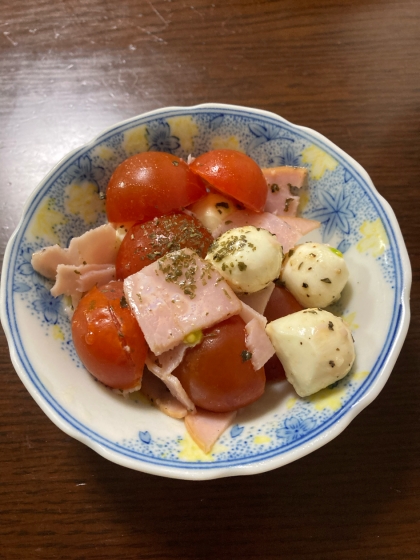 カプレーゼがおうちで作れるとは！レシピありがとうございます！