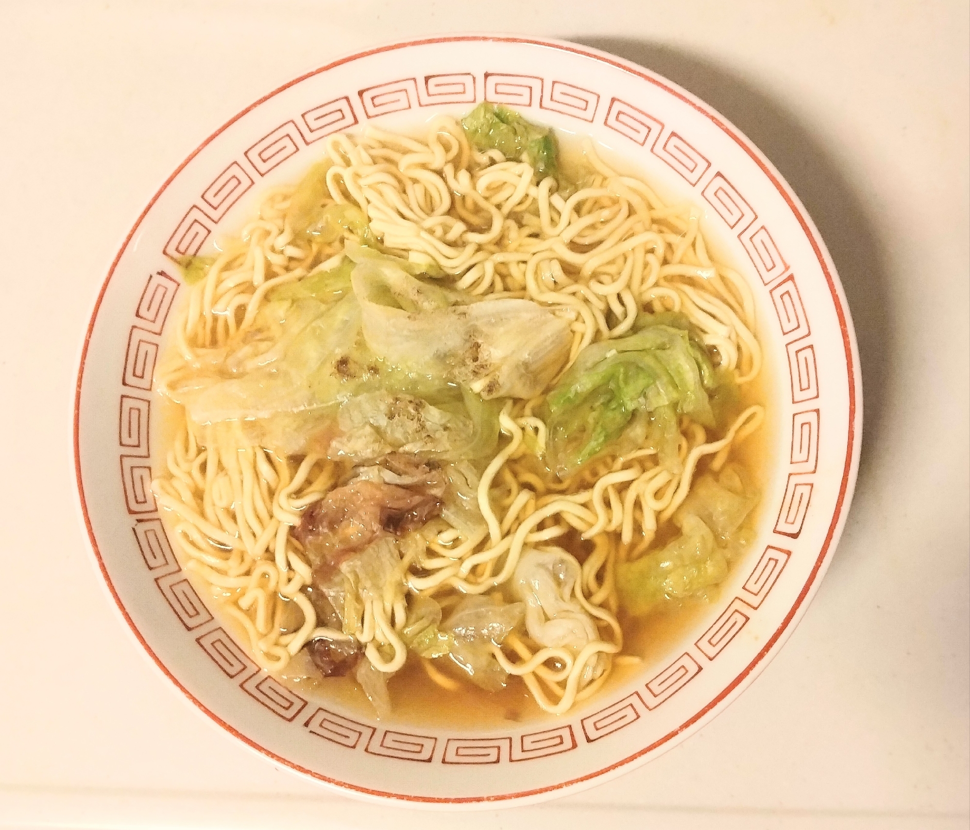 レタスのさっぱりラーメン