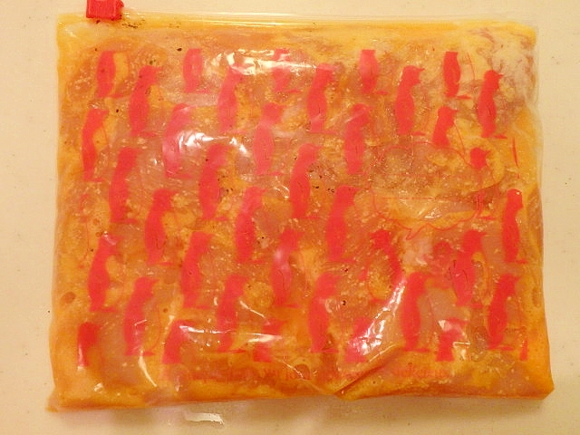 下味冷凍保存★鶏むね肉のチーズピカタ