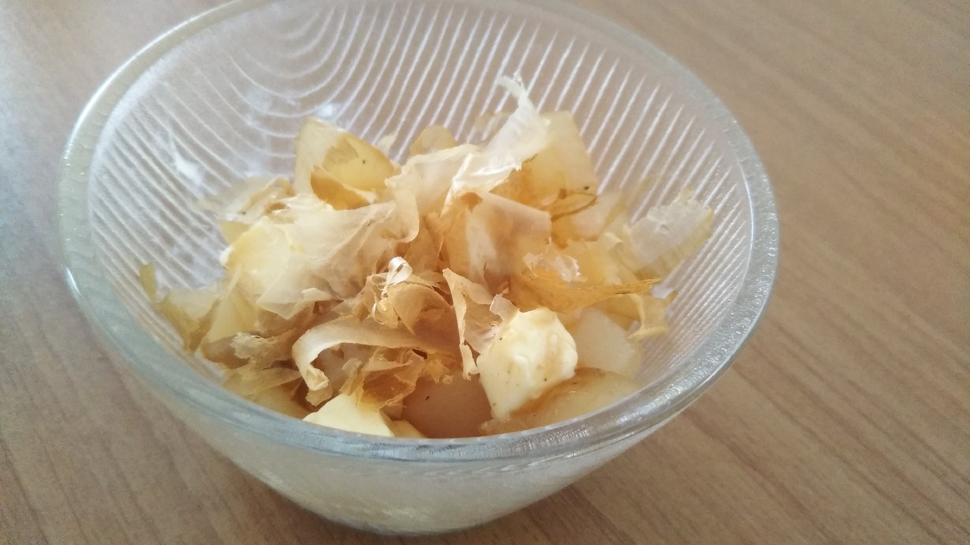 こんにゃくとチーズのかつお節和え☆お弁当にも