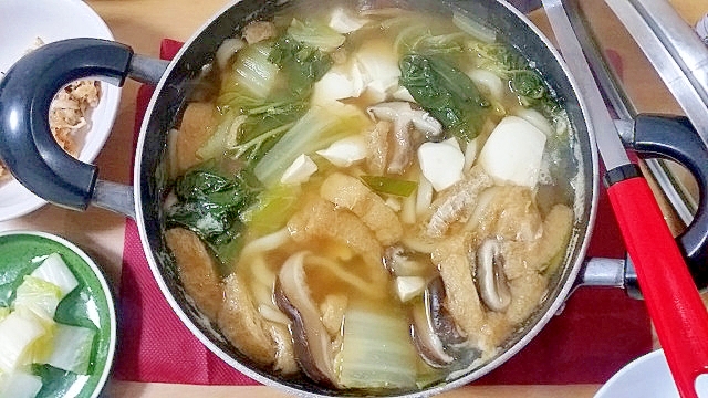 スープ風☆うどんすき