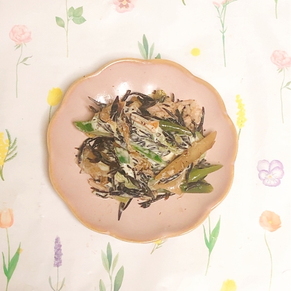 ひじきの白和え