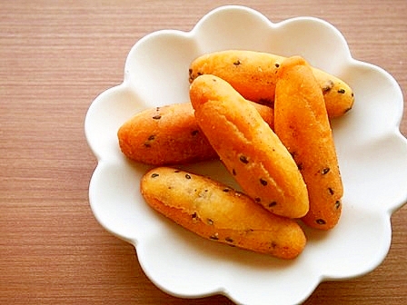白玉粉入り!米粉ドーナツ♪もちカリ食感!